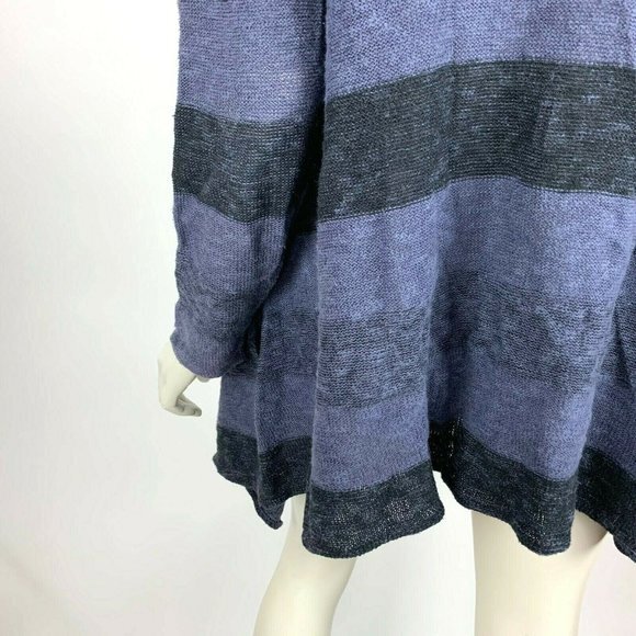 Habitat Linen Cotton Open Front Knit Cardigan - Picture 8 of 12